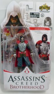 Assassins Creed Brotherhood Cesare Borgia Figure Brand New