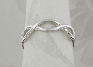   Celtic Infinity Knot Wedding Ring 7 5 8 8 5 Made Ireland Boru