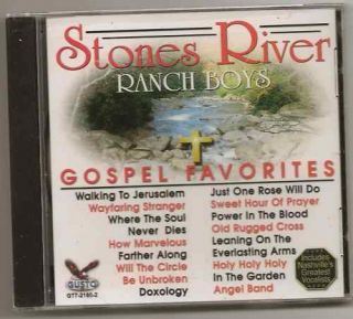 Stones River Ranch Boys CD Gospel Favorites New