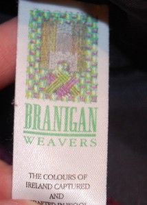 Fab Branigan Weavers Irish Wool Flecked Woven Jacket M