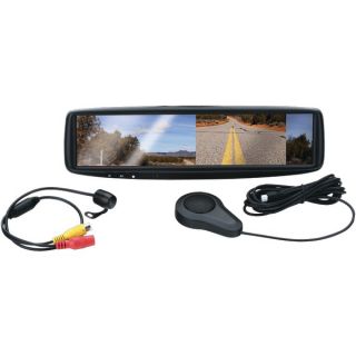 Boss Audio BV4 3RM Rearview Mirror with 4 3 TFT Back Up Color Camara 