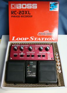 Boss RC 20XL Phrase Recorder Twin Pedal Loop Station