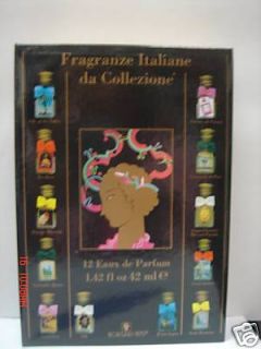Italian Fragrance Collection 12MINI Parfum Borsari 1870