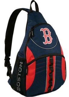boston red sox mlb baseball navy blue b line sling bag backpack back 