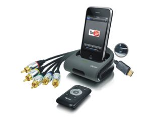   AV Cable Dock Station with Remote iPod Nano Touch Classic