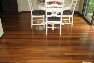 Prefinished Solid Brazilian Teak Cumaru Light Wood Hardwood Floor 