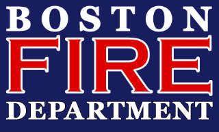  Boston Fire Department Small Dept Duty T Shirt