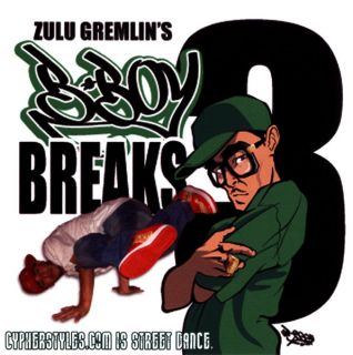 zulu gremlin bboy breaks 3 cd original breaks and beats to