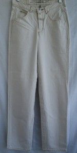 Marithe Francois Girbaud Mens Cream Cotton Classic Jeans 29 Mint Cond 