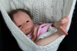 Ultra Limited Edition Kenzi Morgan Reborn baby girl. German glass eyes 