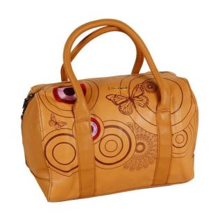 2012 2013 Desigual Bowling Bag Marsella bag handbag brown NEW