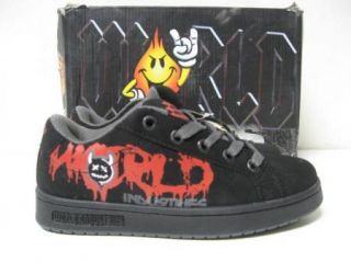 New Boys World Industries Smith Le Black Skate Shoes 3