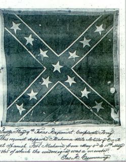 Confederate Monroe La Adversity Cover Army of Tennessee 9th Regt Texas 
