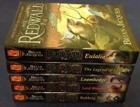 Lot 5 Tale of Redwall Series Brian Jacques PB Books Fantasy Adventures 