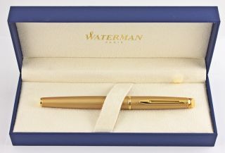 Waterman Hemisphere Fountain Pen Stardust Gold Broad