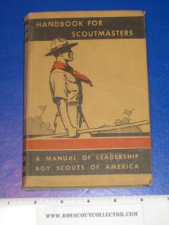 Boy Scout Handbook for Scoutmasters Vol 1 1945