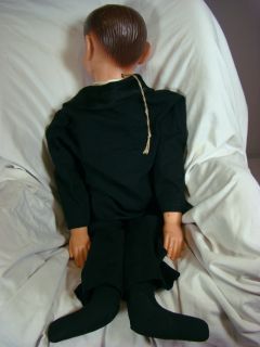 vintage juro 1968 30 charlie mccarthy ventriloquist dummy puppet doll