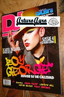 New Boy George DJ Concept Mexican Magazine 2012 EX Culture Club 