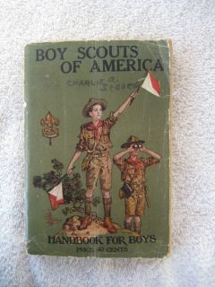 Vintage Boy Scout handbook