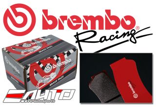 Brembo Racing BRP66 Front Brake Pad Impreza STI GDB GGB GRB GRF gVF 