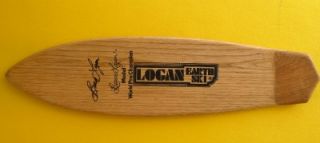 Autographs Bruce Logan Model Logan Earth Ski 1975 Vintage Skateboard 