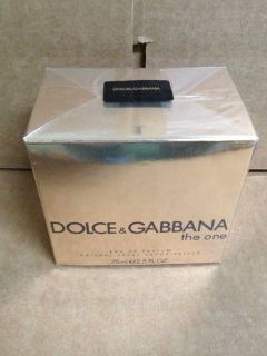 The One 2 5oz Womens Perfume New in Box SEALED Great Buy