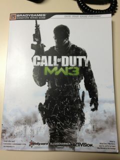   Modern Warfare 3 Strategy Guide Brady Games MW3 PS3 Xbox 360 PC