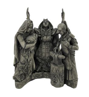 Celtic Goddess Brigid Statue Pagan Wicca Dryad Designs