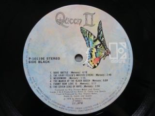 Queen 2nd Japan LP OBI Freddie Mercury Brian May Hard Rock EX