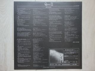 QUEEN / 2ND JAPAN LP / OBI, FREDDIE MERCURY, BRIAN MAY, HARD ROCK, EX
