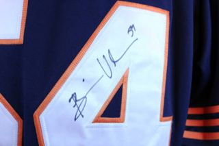 Brian Urlacher Autographed Chicago Bears Throwback M N Jersey PSA DNA 