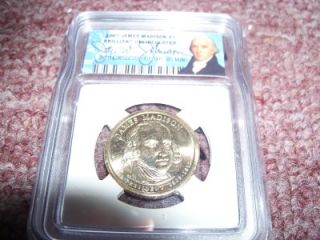 UNCIRCULATED COIN SIGNED BY JARROD AND BRANDI OF STORAGE WARS