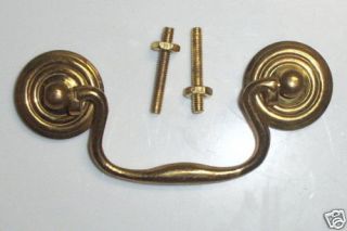  Bail Pulls Solid Brass Polished Finish