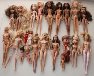 Barbie My Scene Bratz Kelly Kidkore Doll Lot Play TLC OOAK Repaint 