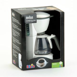 Theo Klein Braun Toy Coffee Maker with Removable Coffee Filter 9622 