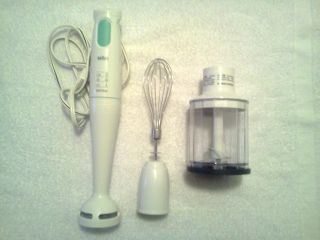 braun multiquick deluxe hand immersion blender and chopper model 