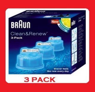 Braun Syncro Shaver System Clean & Renew Refills (3 PK)