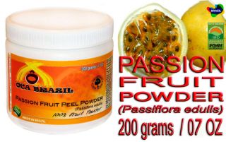 Brazilian Passion Fruit Peel Powder 200gr 7oz Diabetes