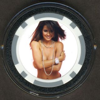 Brooke Burke Poker Chip Card Cover Guard Protector