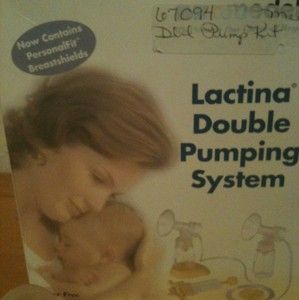   Double Dual Breast Pump Accessory Kit For Lactina Rental Breast Pumps
