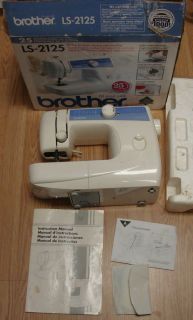 Brother LS 2125 Mechanical Sewing Machine in Box Used