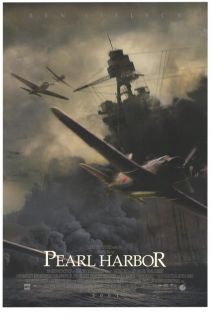 Pearl Harbor Movie Poster Carrier Style Advance Bonus