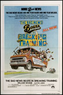 The Bad News Bears in Breaking Training Movie Poster