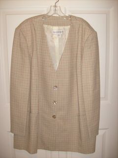 Breckenridge II Three Piece Suit Skirt Jacket and Dress Short 20W 22W 