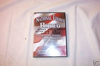 Chris LeDoux rodeo PBR NFR Highlights 1974 to 1977 DVD World Champion 