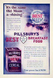   pillsbury best cereal breakfast food wheat blue grocer washburn flour
