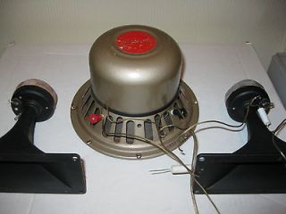 vintage lafayette speaker 2 pc tweeter horn 