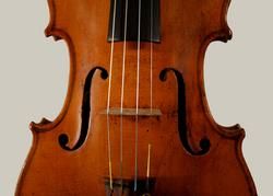 Fine Certified French Violin Francois Breton CA 1830