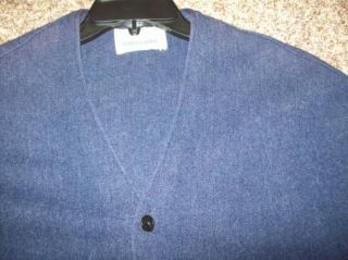 Vintage Arnold Palmer Robert Bruce Alpaca Cardigan Sweater Large 