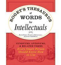   Thesaurus of Words for Intellectuals Synonyms Antonyms and David Olsen